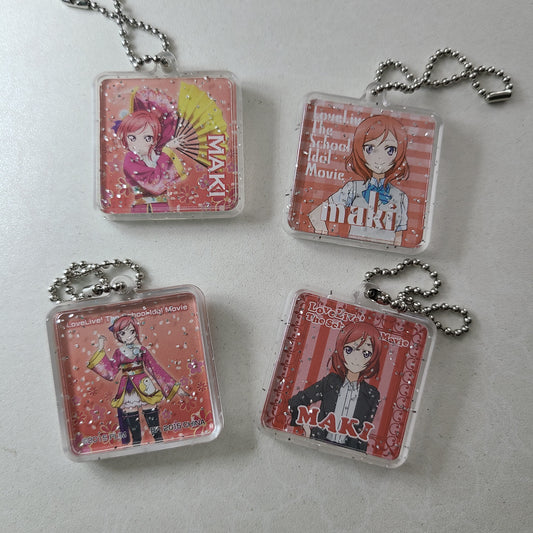 Set de ballchain acrílico Maki Nishikino