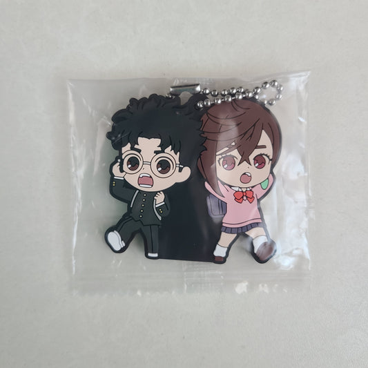 Ballchain de goma Okarun x Momo