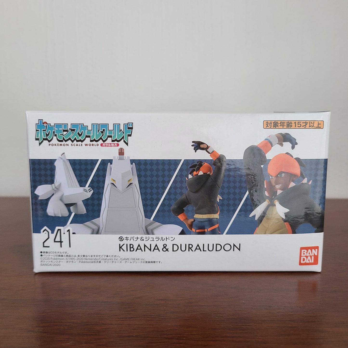 RAIHAN & DURALUDON - POKEMON SCALE WORLD (BANDAI)