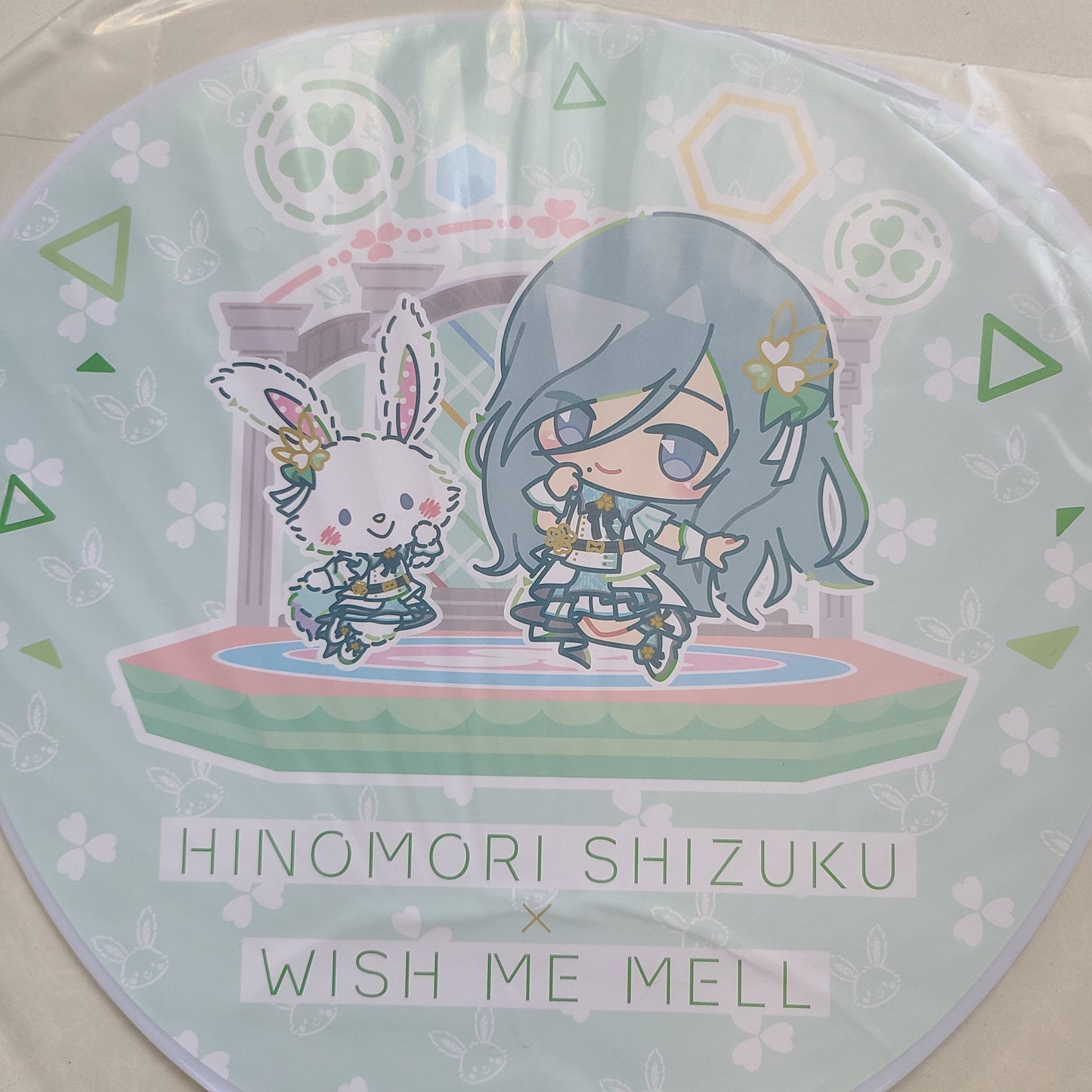 Uchiwa GRANDE Shizuku Hinomori x SANRIO